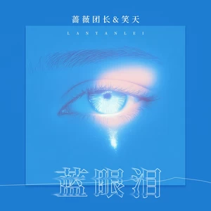 蔷薇团长/笑天 - 蓝眼泪(伴奏)