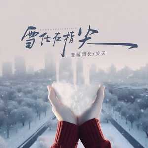 蔷薇团长/笑天 - 雪化在指尖(伴奏)