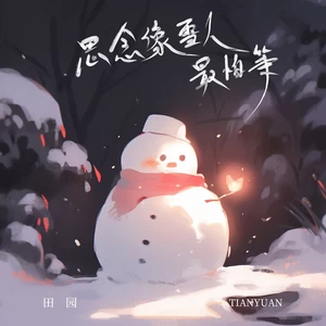 思念像雪人最怕等(伴奏)