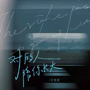王佳音 - 对的人陪你长大(伴奏)