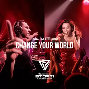 张靓颖/Tiësto - Change Your World