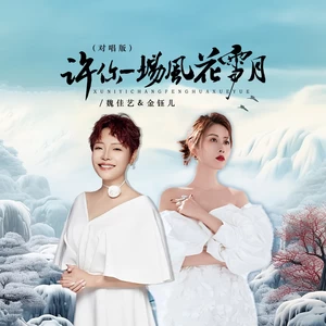 魏佳艺/金钰儿 - 许你一场风花雪月（DJ京仔对唱版）