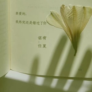 谌宥/任夏 - 亲爱的，我终究还是错过你了(伴奏)