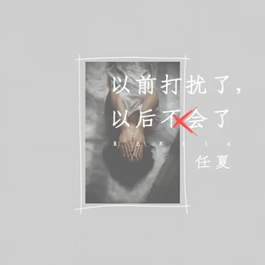 以前打扰了，以后不会了(伴奏)