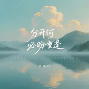 阿美呀 - 分开何必盼重逢(伴奏)